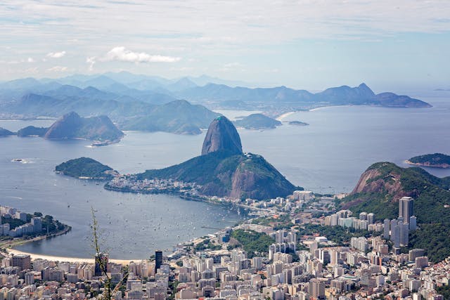 Rio de Janeiro aerial view